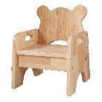 Little Bear Armchair -Rubberwood