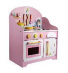 Large Simulation Kitchen Cooking Set 4- Solid wood+MDF