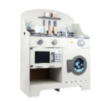 Large Simulation Kitchen Cooking Set 6- Solid wood+MDF