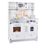 Large Simulation Kitchen Cooking Set 8- Solid wood+MDF