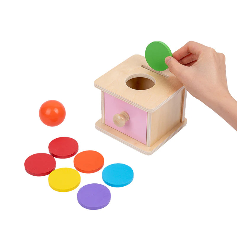 Imbucare Box w/ Color Coins and Ball