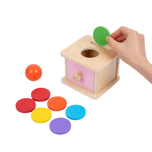 Imbucare Box w/ Color Coins and Ball